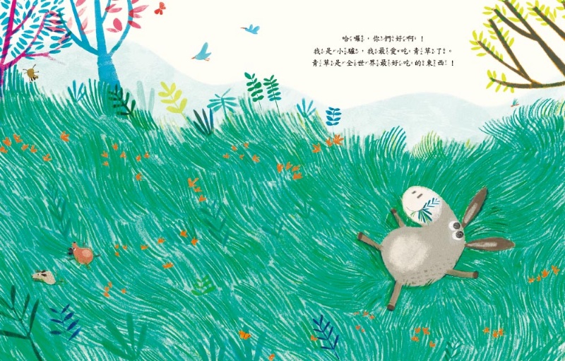 偏食的小驢 （品格教育繪本：飲食教育／勇於嘗試）